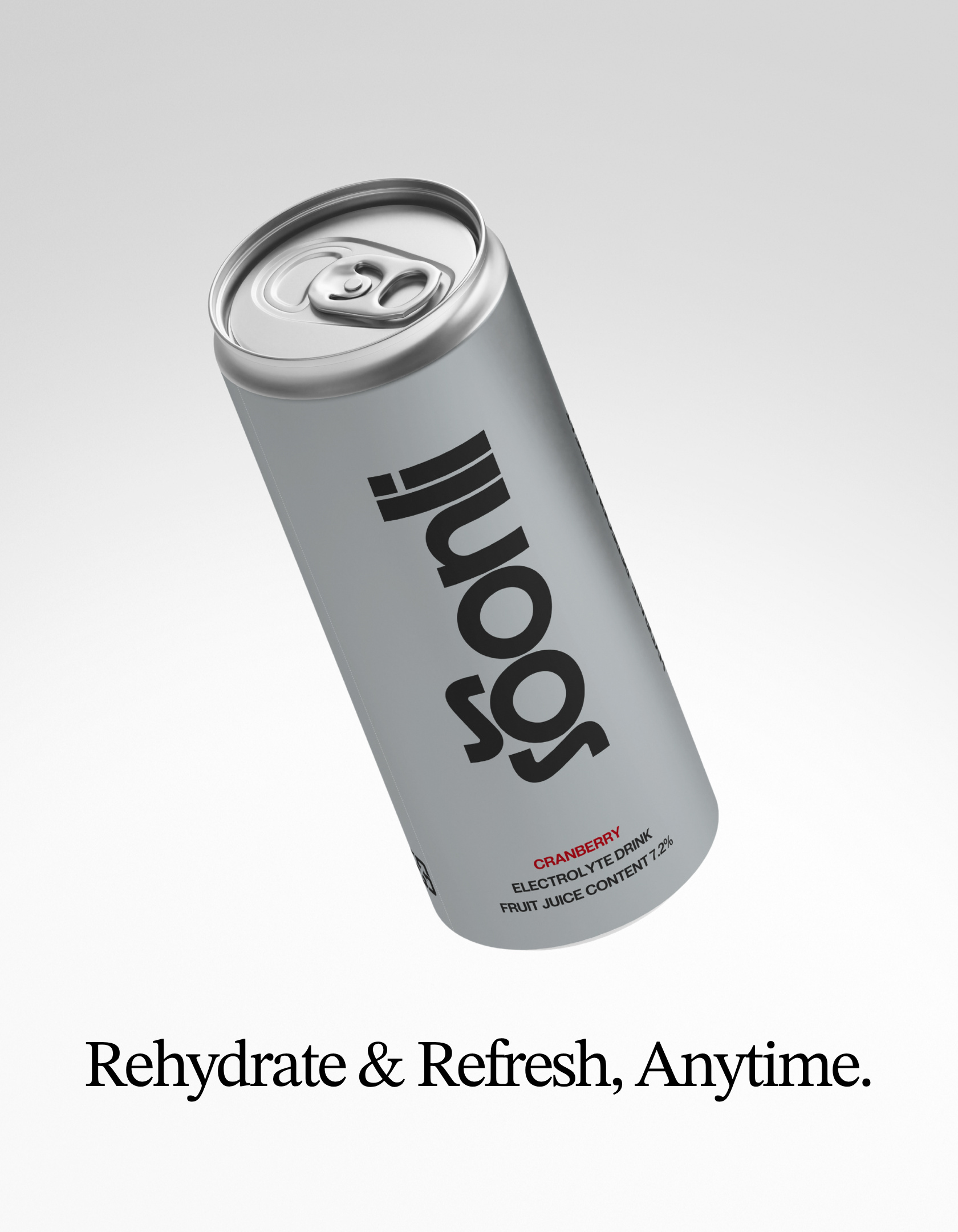 Soonli™ 電解質氣泡飲 - 蔓越莓